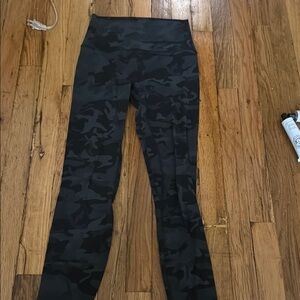 Lululemon Green Camouflage Leggings
